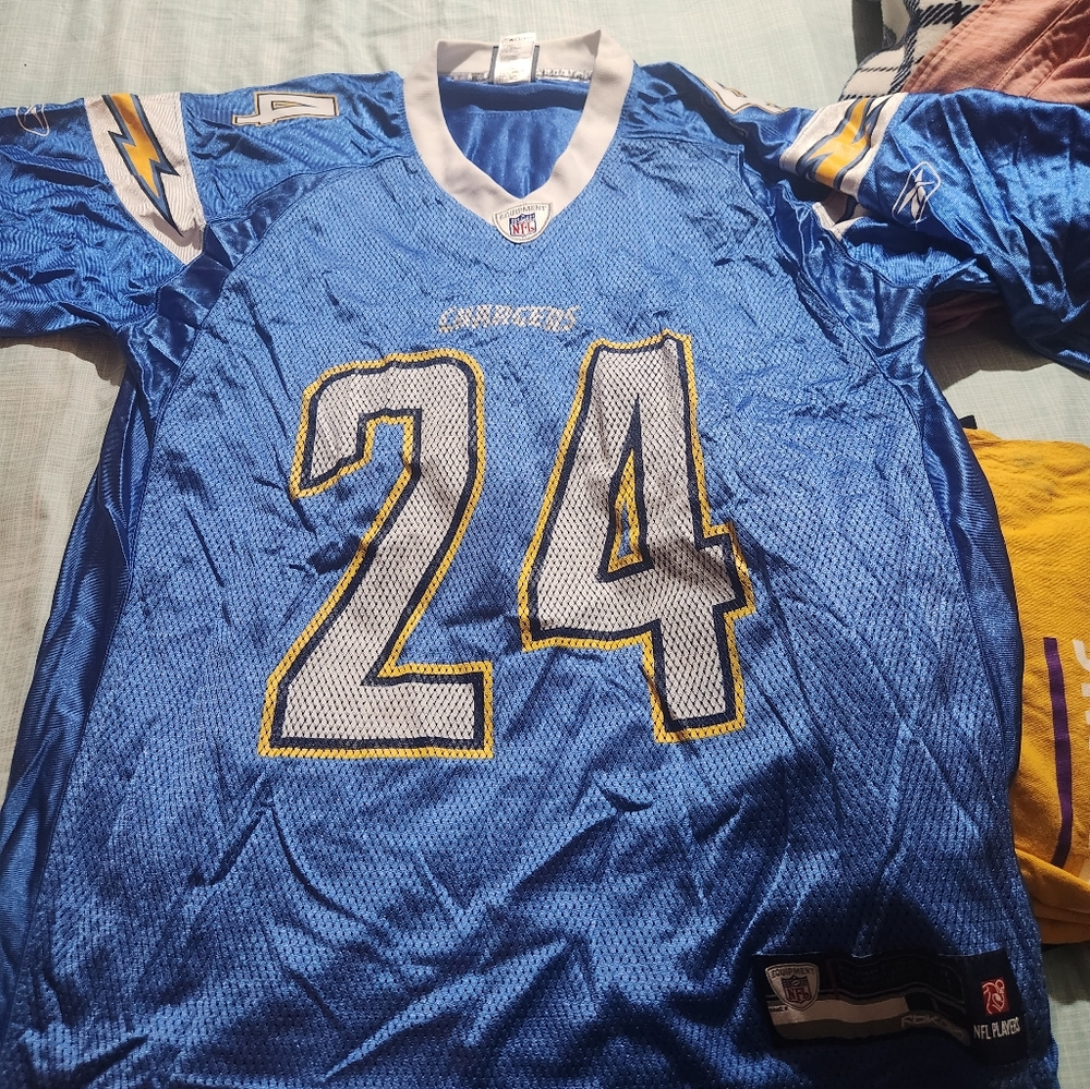 NFL Equipment Chargers #24 Ryan Mathews Jersey XL